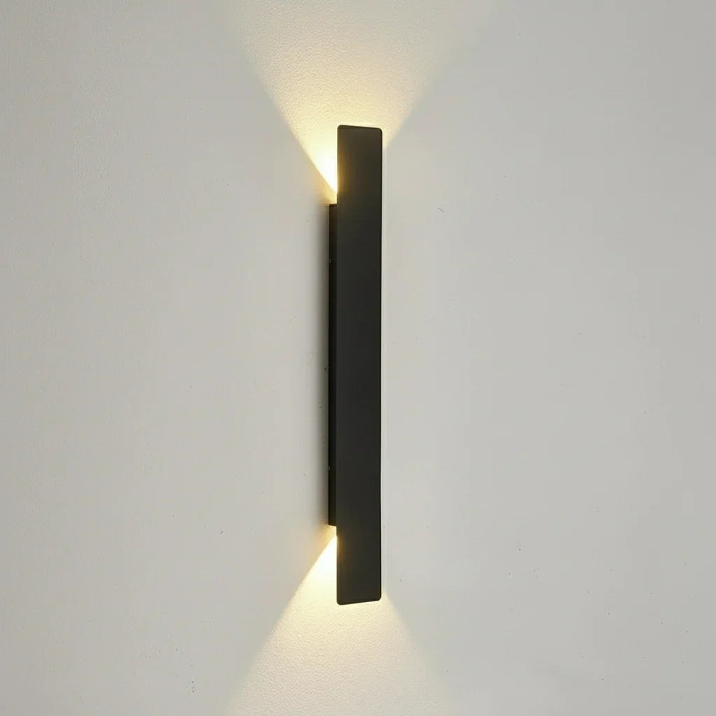 LED buitenwandlamp van aluminium – waterdicht voor binnen en buiten