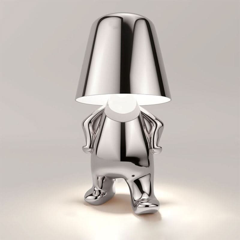 Dimbare LED tafellamp van metaal en acryl – modern design