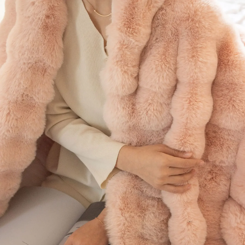 Extra dikke fluffy deken voor bank en bed – warm en zacht