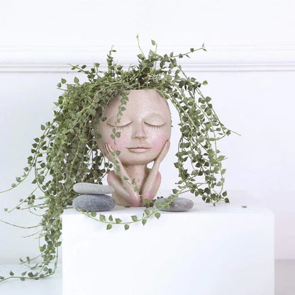 Ronde Bloempot voor Vetplanten en Succulenten – Transparant Bolvormig Design