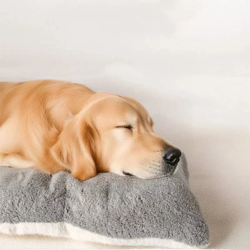 Pluche hondenmat voor kleine en grote honden – extra zacht