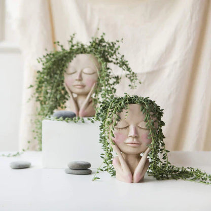Ronde Bloempot voor Vetplanten en Succulenten – Transparant Bolvormig Design