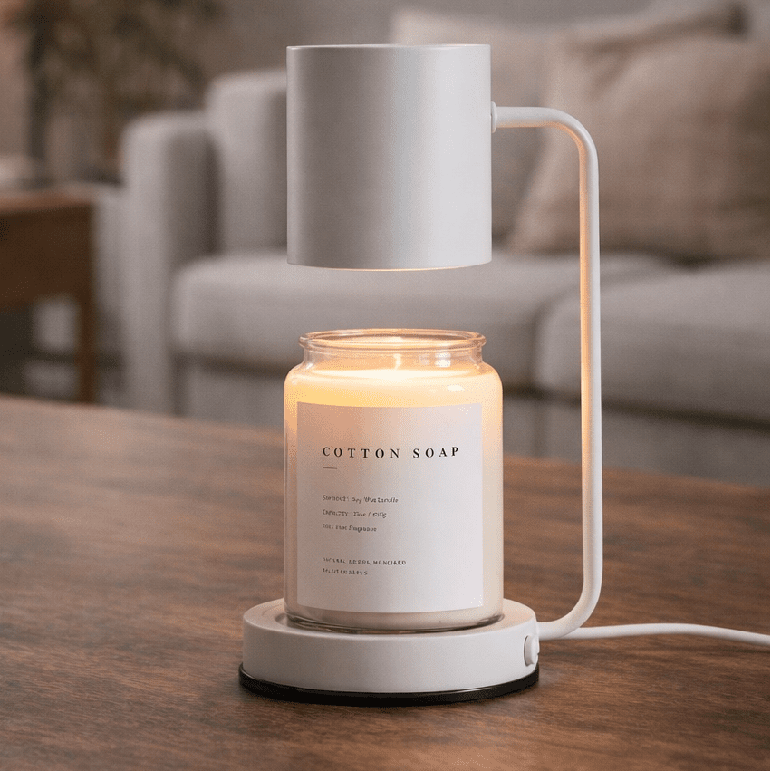Kaarsenwarmer lamp – elektrisch, vlammloos, voor geurkaarsen