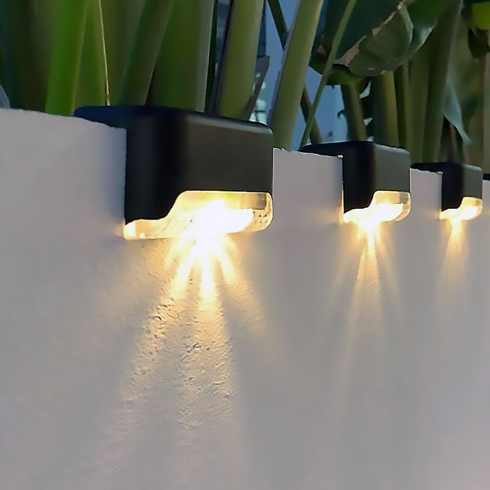 Solar Terraslampen Buiten – Set van 4 met Bewegingssensor en IP65