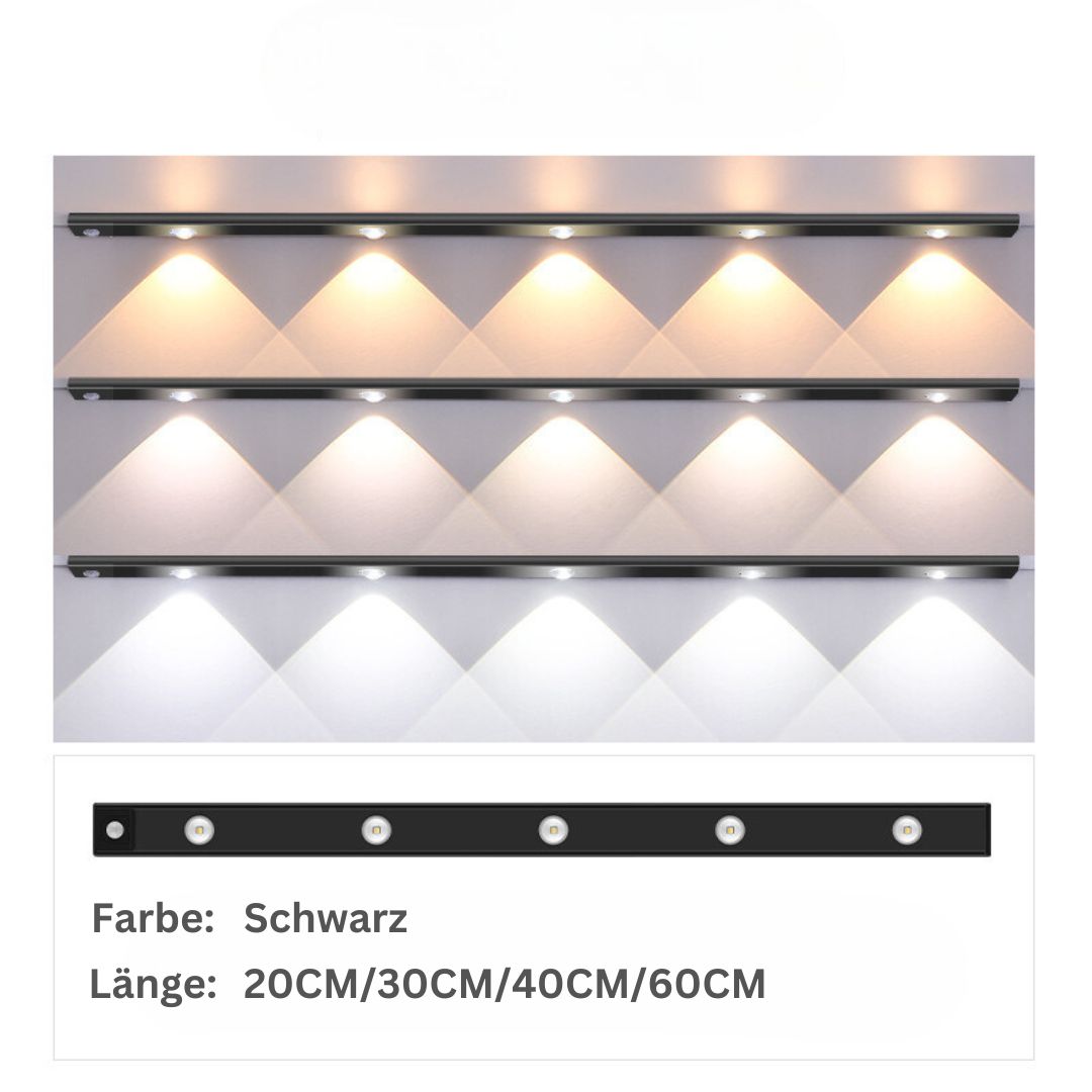 LED-onderbouwlamp met bewegingssensor – energiebesparend