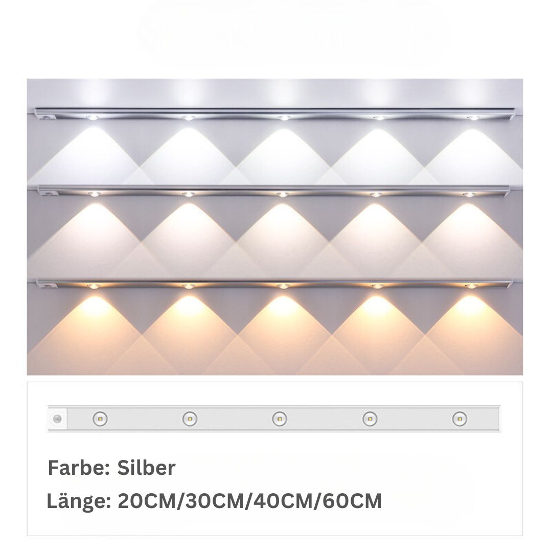 LED-onderbouwlamp met bewegingssensor – energiebesparend