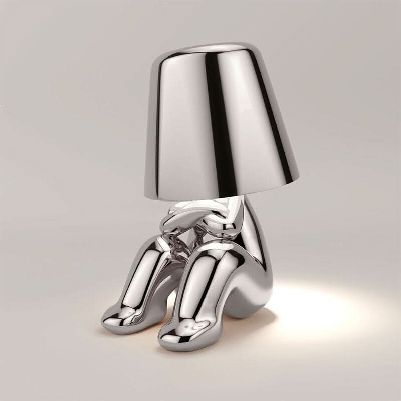 Dimbare LED tafellamp van metaal en acryl – modern design