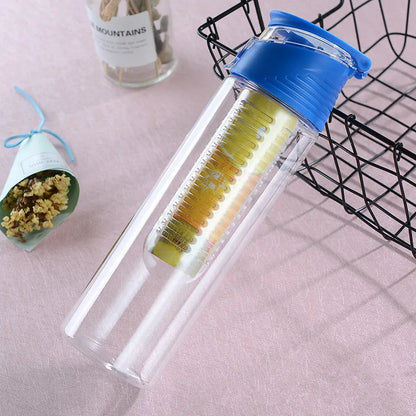 Drinkfles met Fruitinfuser – 700 ml BPA-vrij voor Natuurlijke Smaak