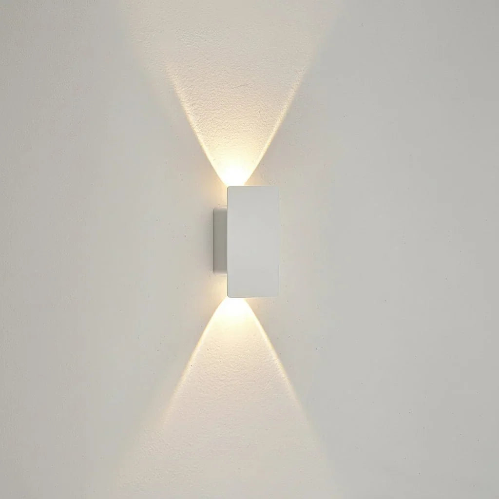 LED buitenwandlamp van aluminium – waterdicht voor binnen en buiten