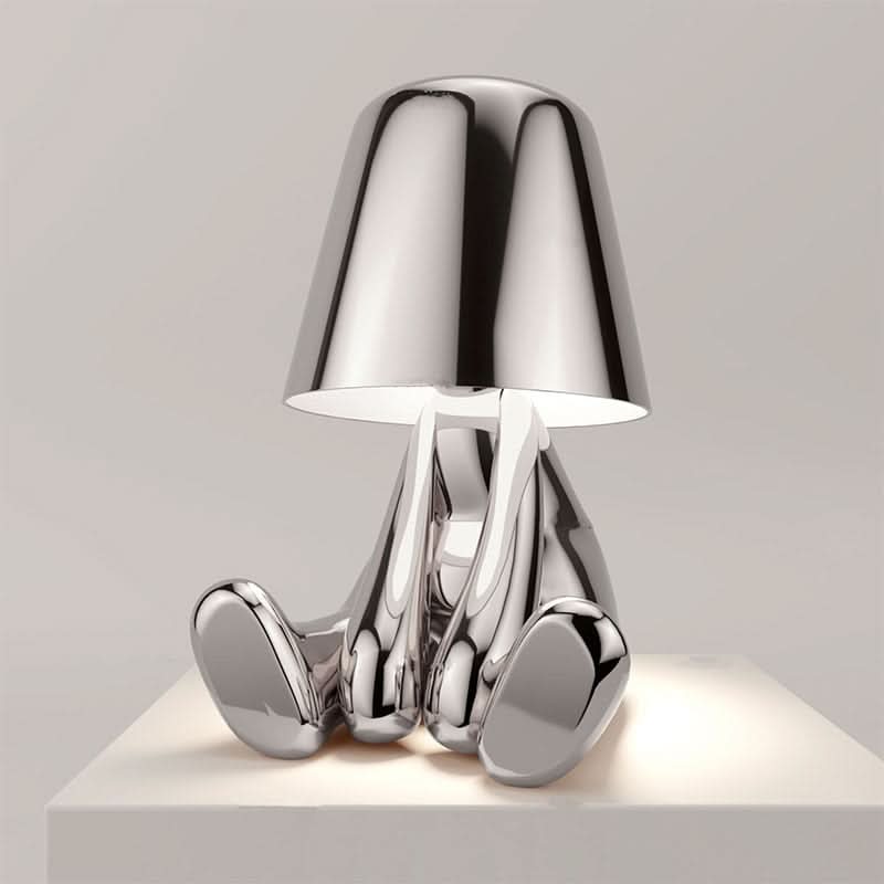 Dimbare LED tafellamp van metaal en acryl – modern design
