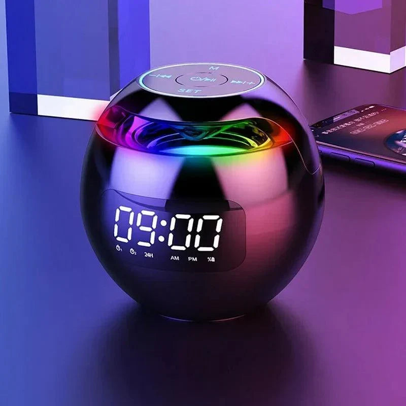 Bluetooth wekker met nachtlicht en LED-lichtshow – 3 in 1