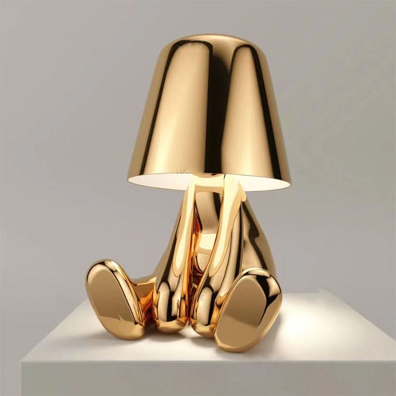 Dimbare LED tafellamp van metaal en acryl – modern design