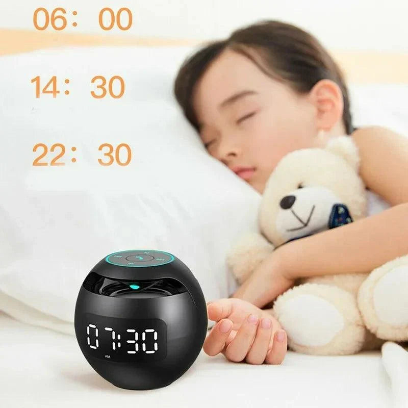 Bluetooth wekker met nachtlicht en LED-lichtshow – 3 in 1