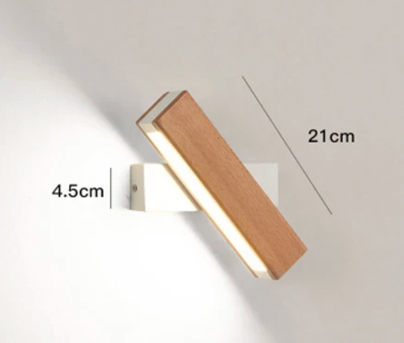 LED Wandlamp Draaibaar – Minimalistisch Japans Design