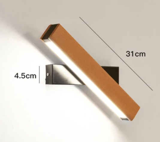 LED Wandlamp Draaibaar – Minimalistisch Japans Design