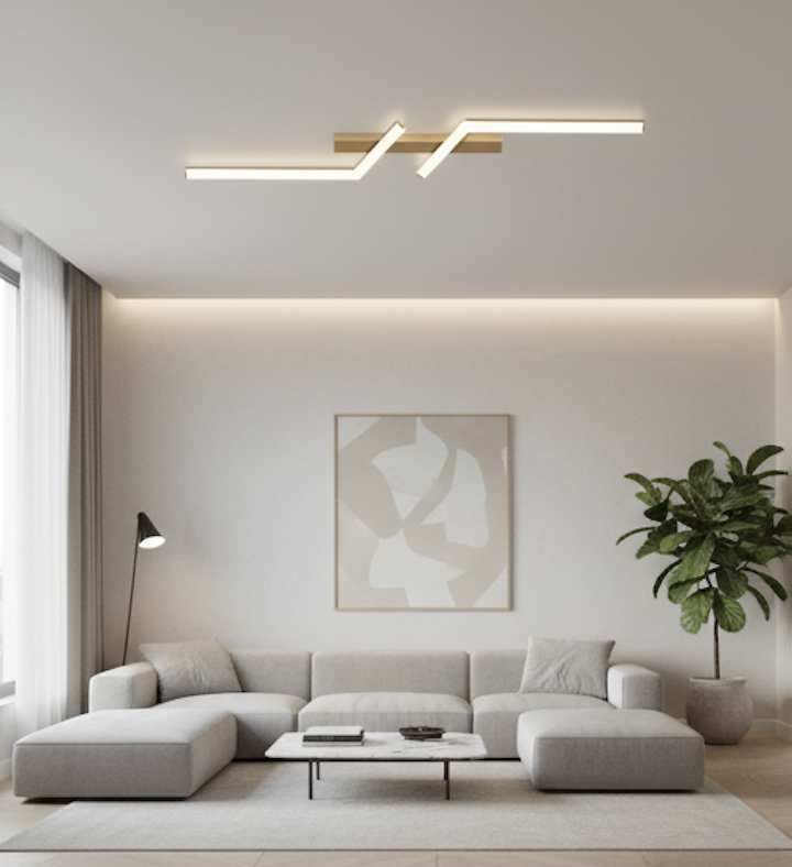 LED Plafondlamp Dimbaar – Moderne Plafonnière met Kleurtemperatuurwisseling