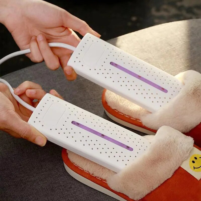 Elektrische schoendroger met UV-licht – draagbaar en compact