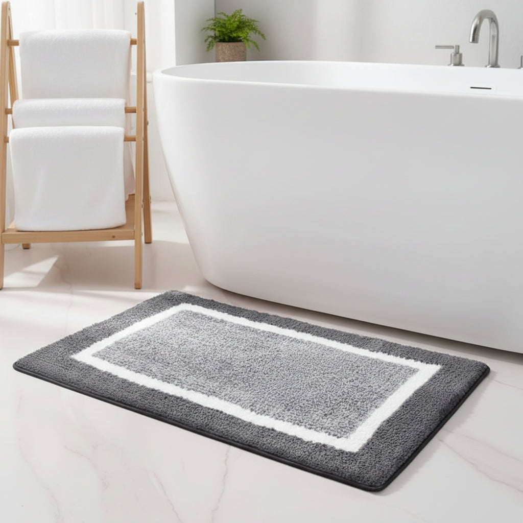 Microvezel badmat antislip – zacht, absorberend en veelzijdig