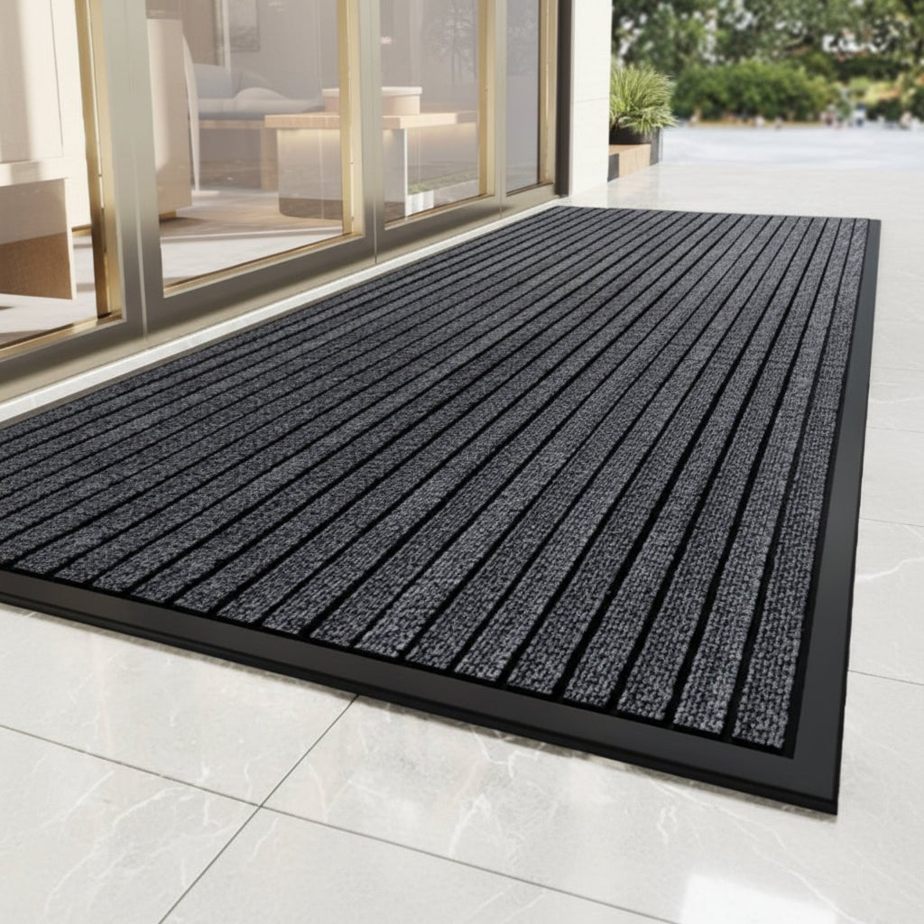 Deurmat met antislip onderkant en vuilopvangende functie