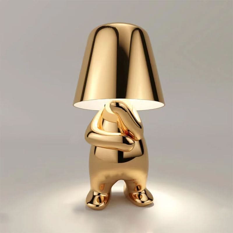Dimbare LED tafellamp van metaal en acryl – modern design