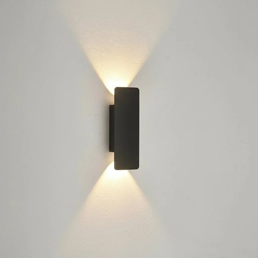 LED buitenwandlamp van aluminium – waterdicht voor binnen en buiten