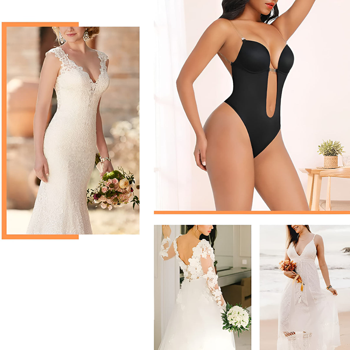 Naadloze shapewear bh met push-up effect – onzichtbaar onder elk outfit