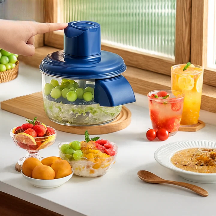 Elektrische dunschiller – fruit en groenten schillen met één druk op de knop