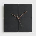 Geruisloze wandklok met minimalistisch design voor woonruimtes