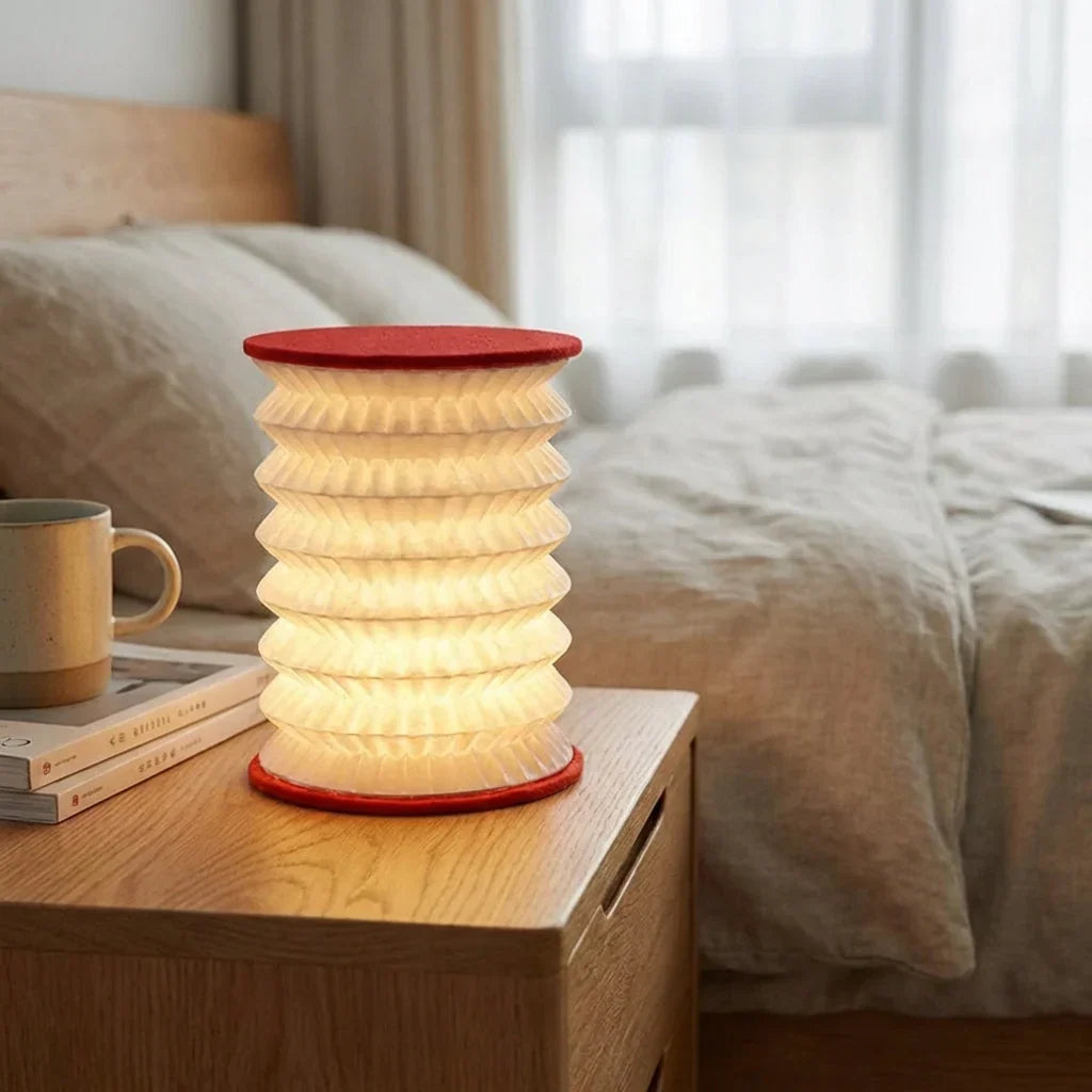 Lantaarn tafellamp met warm LED-licht – klassiek en sfeervol