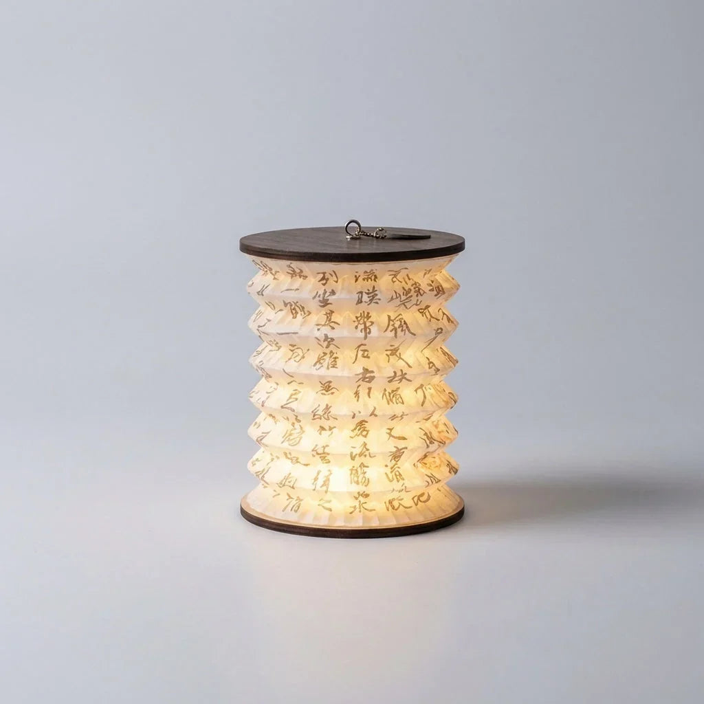 Lantaarn tafellamp met warm LED-licht – klassiek en sfeervol