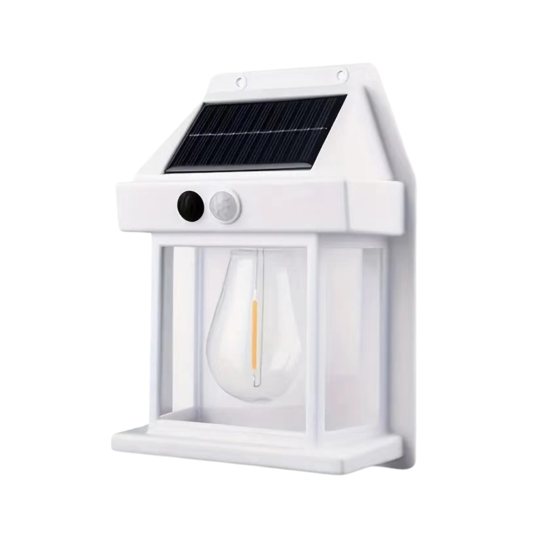 Zonne-energie buitenlamp met bewegingssensor – draadloos & weerbestendig