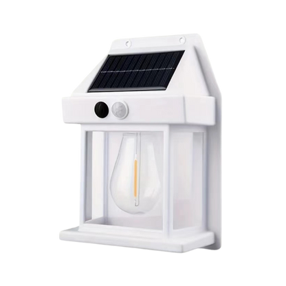 Zonne-energie buitenlamp met bewegingssensor – draadloos & weerbestendig