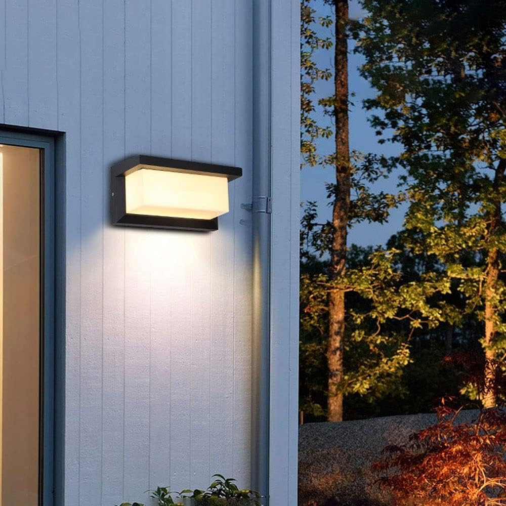 LED buitenwandlamp met bewegingssensor – weerbestendig