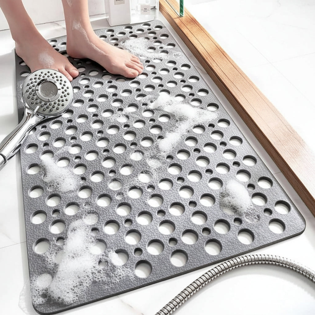 Antislipmat voor douche en bad met zuignappen