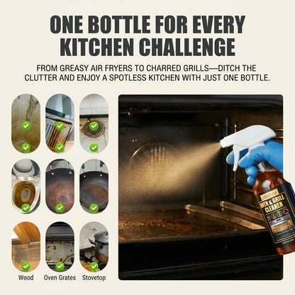 Krachtige Ovenreiniger Spray – Vetoplosser voor Oven, Kookplaat & Grill