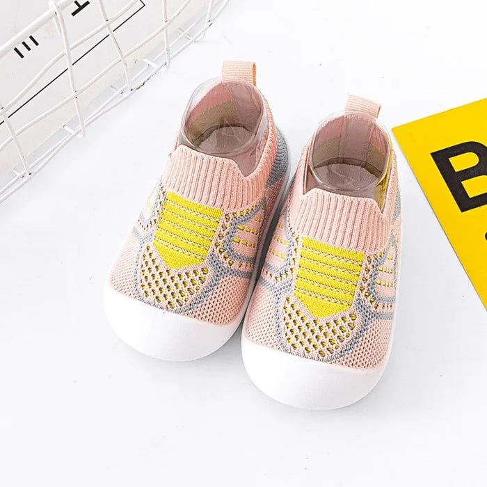 Antislip Babyschoenen met TPR-Zool voor Eerste Stapjes – Maat EU 17-23