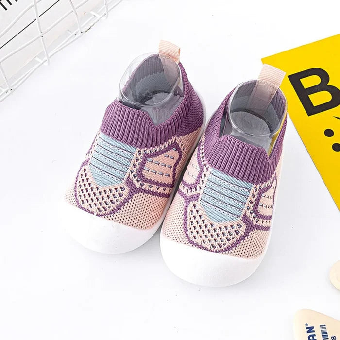 Antislip Babyschoenen met TPR-Zool voor Eerste Stapjes – Maat EU 17-23