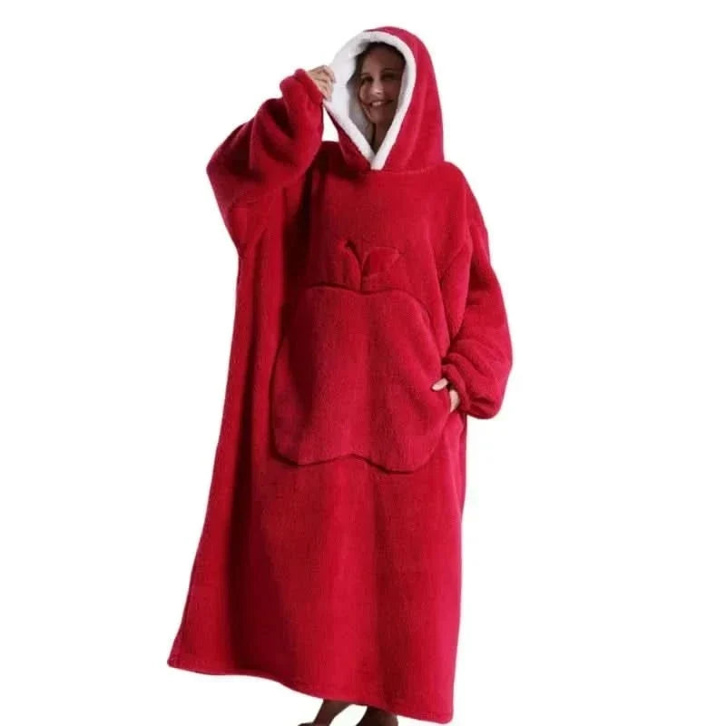 Fleece Hoodie Oversized – zacht, warm en onbeperkt beweeglijk
