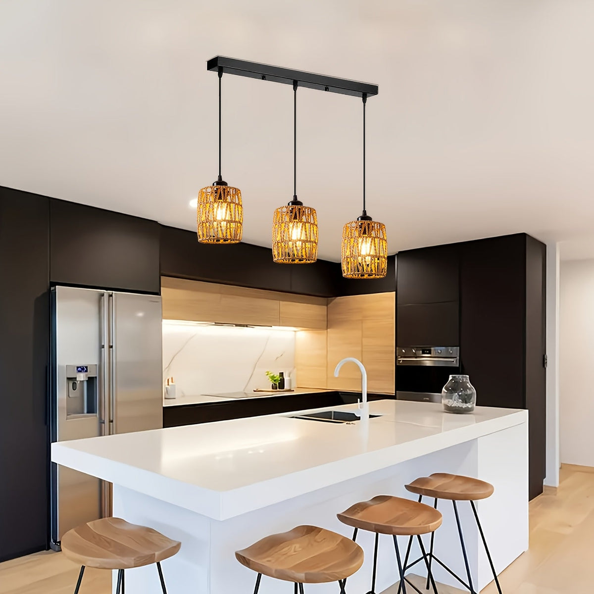 Hanglamp Retro Industrieel – Handgeweven Hanglamp Landelijke Stijl