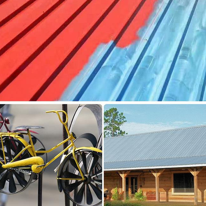 Roestbeschermingsverf met Metallic Finish voor Metaaloppervlakken