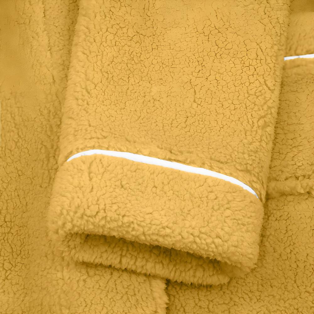 Lange badjas met sjaalkraag – warm en comfortabel voor dames en heren