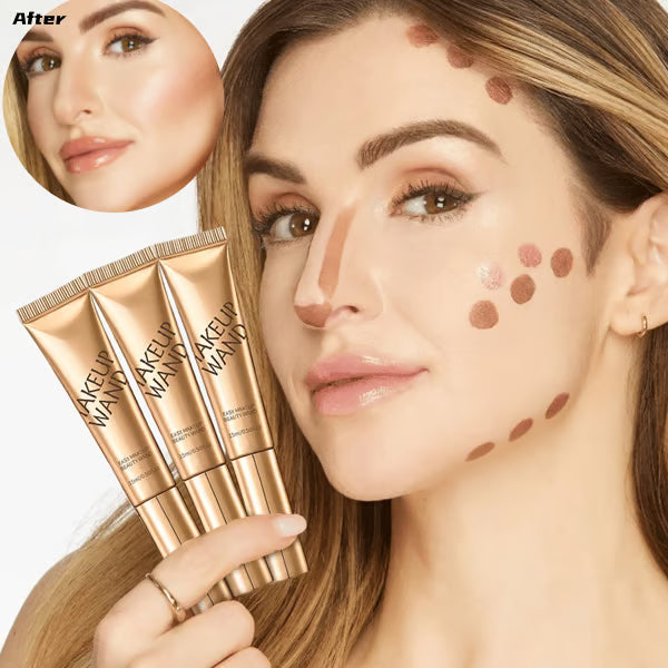 Contour & Blush Duo Pen met Ingebouwde Applicator voor een Stralende Teint