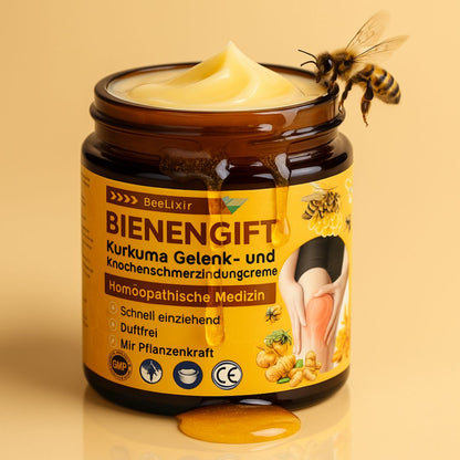 Bijengiftcrème met Hyaluronzuur & Collageen voor Gezicht en Hals
