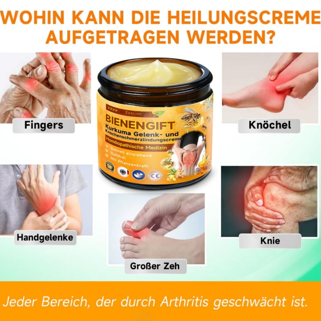 Bijengiftcrème met Hyaluronzuur & Collageen voor Gezicht en Hals