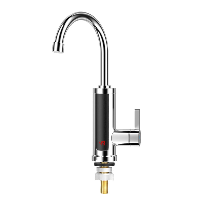 Keukenkraan met direct kokend water en LED-temperatuurweergave