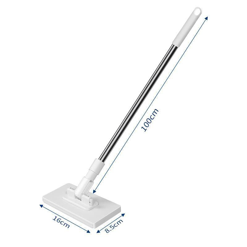 Uitschuifbare Mop met Één-Klik-Klem voor Moeilijk Bereikbare Plekken
