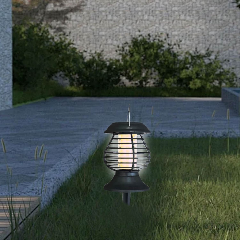 Zonnebetriebene insectenlamp – Muggenbescherming zonder chemicaliën