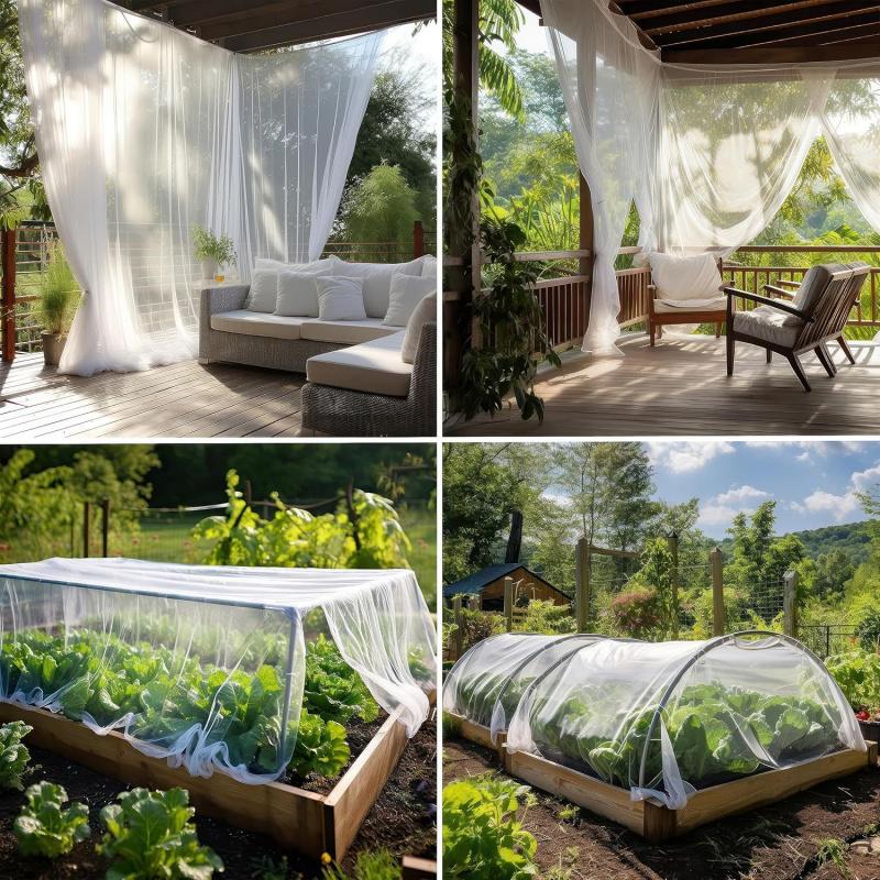 Insectenbeschermingsnet voor Terras, Tuin en Kas – Zonder Chemicaliën