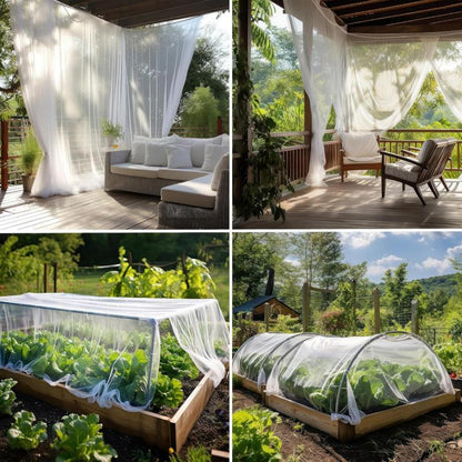 Insectenbeschermingsnet voor Terras, Tuin en Kas – Zonder Chemicaliën
