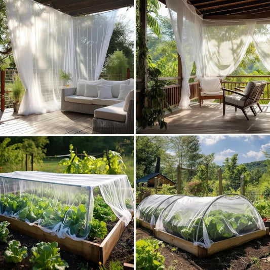 Insectenbeschermingsnet voor Terras, Tuin en Kas – Zonder Chemicaliën